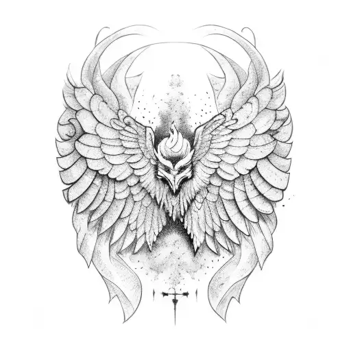 icarus tattoo design idea