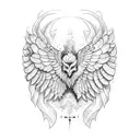 icarus tattoo design idea