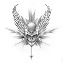 icarus tattoo design idea