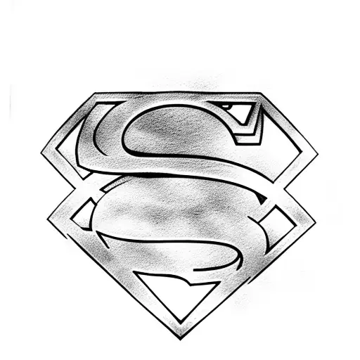 half sleeve superman logo, baseball, basketball, and family tattoo design idea