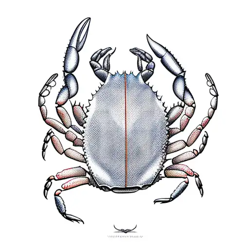 crab tattoo design idea