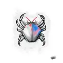 crab tattoo design idea