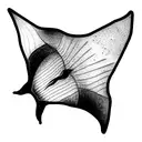 manta ray tattoo design idea