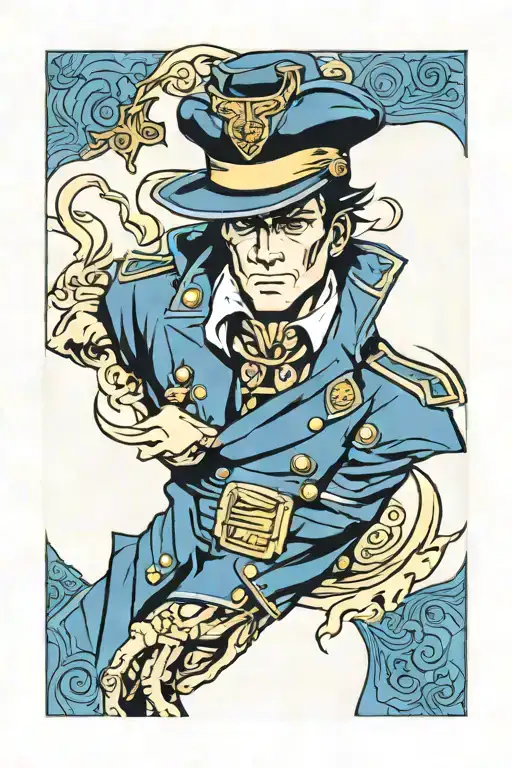 Jotaro Kujo tattoo design idea