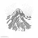 mount rainier, ju jitsu, buck, rock climbing tattoo design idea