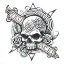 fuck cancer  tattoo design idea