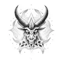 baphomet tattoo design idea