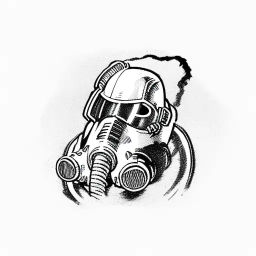 fallout 4 logo tattoo design idea