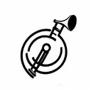 valve trombone  tattoo design idea