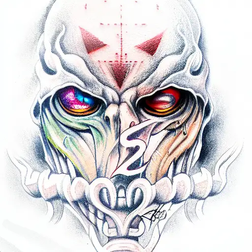 azrael tattoo design idea