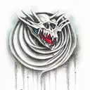 azrael tattoo design idea