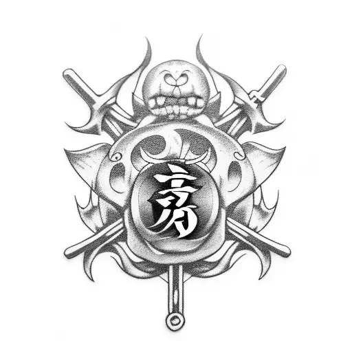 the anime "seven deadly sins" charms on a bracelet  tattoo design idea