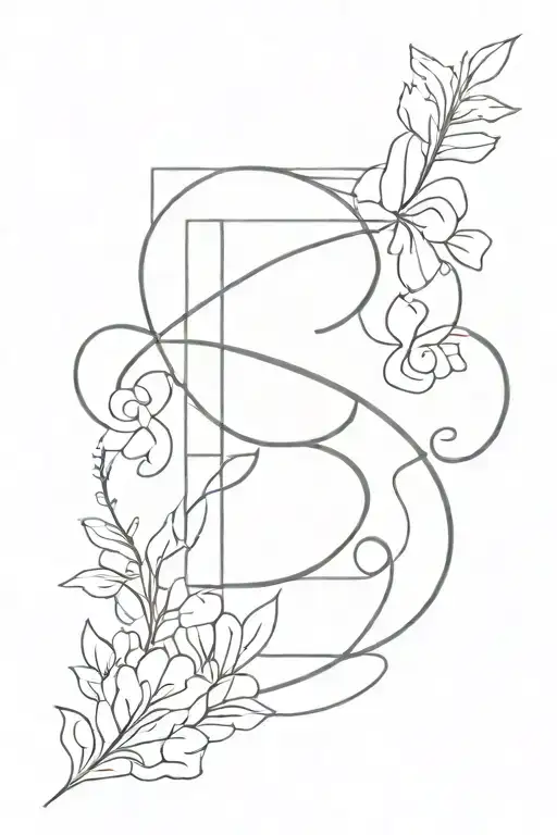 initials GTA TJA TWA tattoo design idea