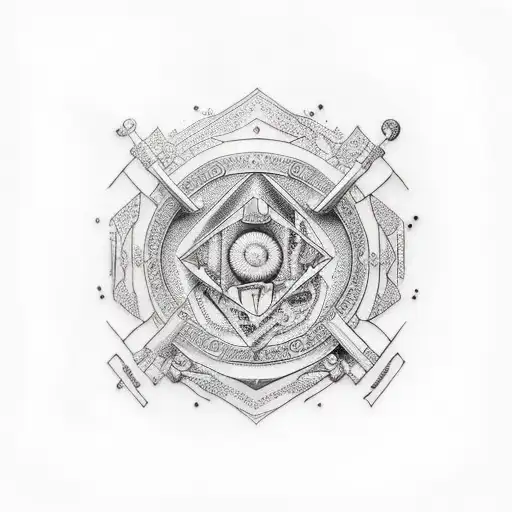 gemini tattoo design idea