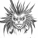 death note ryuk tattoo design idea