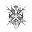 lights will guide you home  tattoo design idea