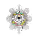 lights will guide you home  tattoo design idea