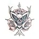 Barbed Wire tattoo design idea