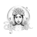 kali uchis tattoo design idea