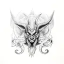 baphomet tattoo design idea