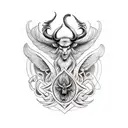 baphomet tattoo design idea