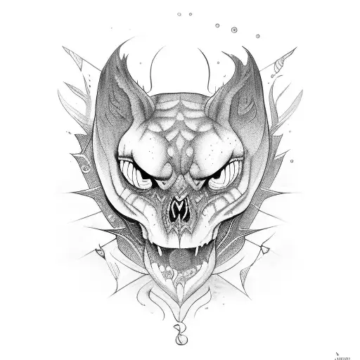 medieval tattoo design idea