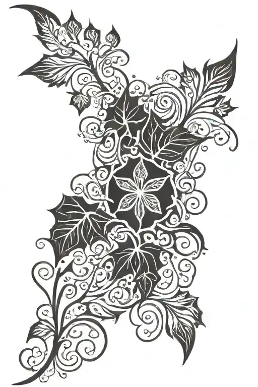 ivy tattoo on an entire left arm tattoo design idea