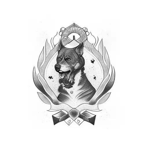memorial husband tattoo design idea