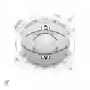 An abstract design of a football field with motivational quotes scattered throughout, encapsulating the client's love for football and motivation tattoo design idea