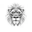 lion, gorilla  tattoo design idea