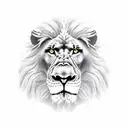 lion, gorilla  tattoo design idea