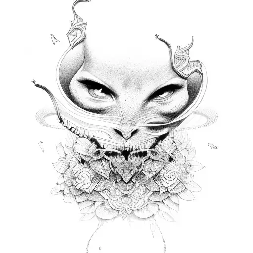 Amor y amistad  tattoo design idea