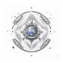 astronomia  tattoo design idea