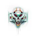 doom dread depression  tattoo design idea