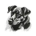dog memorial tattoo tattoo design idea