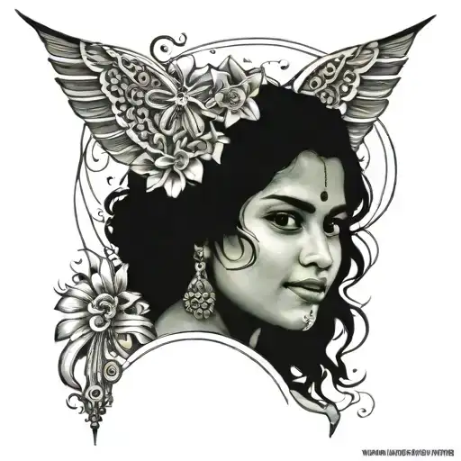 Yuvan Yuktha Divya tattoo design idea