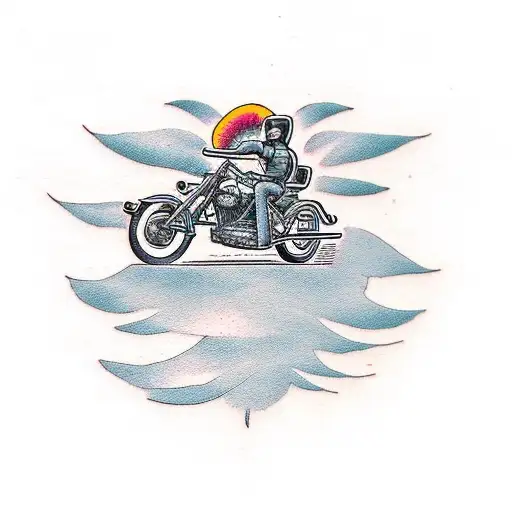 510+ Cartoon Of Biker Tattoo Designs Stock Illustrations, Royalty-Free  Vector Graphics & Clip Art - iStock