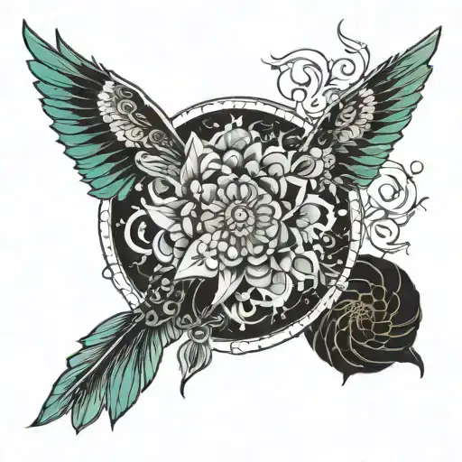 jhene aiko the magic hour tour in Seattle design inspired tattoo design idea