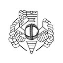 softball tattoo design idea