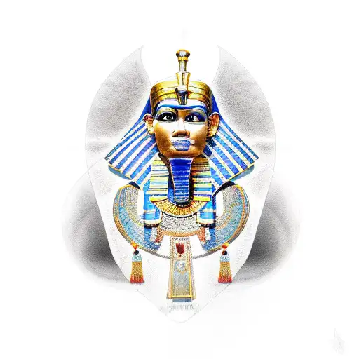 truth about egyptian pharoahs tattoo design idea