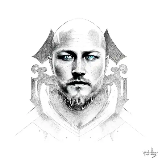 ragnar lothbrok  tattoo design idea