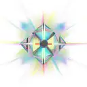 Intersecting Light Rays tattoo design idea