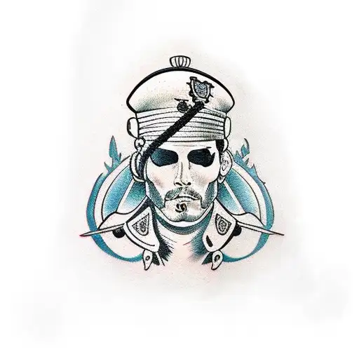 SOLDADO ROMANO SEGURANDO ESPADA tattoo design idea