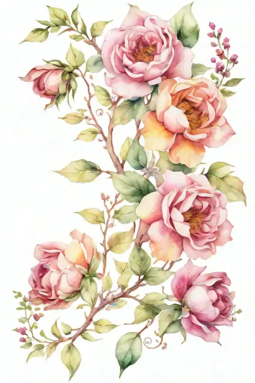 Oliver and Aurelia  tattoo design idea