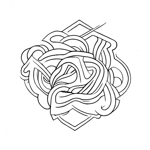 trading tattoo design idea