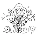 trading tattoo design idea