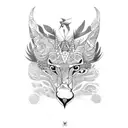 otomi indigenous  tattoo design idea
