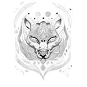 otomi indigenous  tattoo design idea
