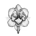 iris  tattoo design idea