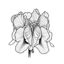 iris  tattoo design idea
